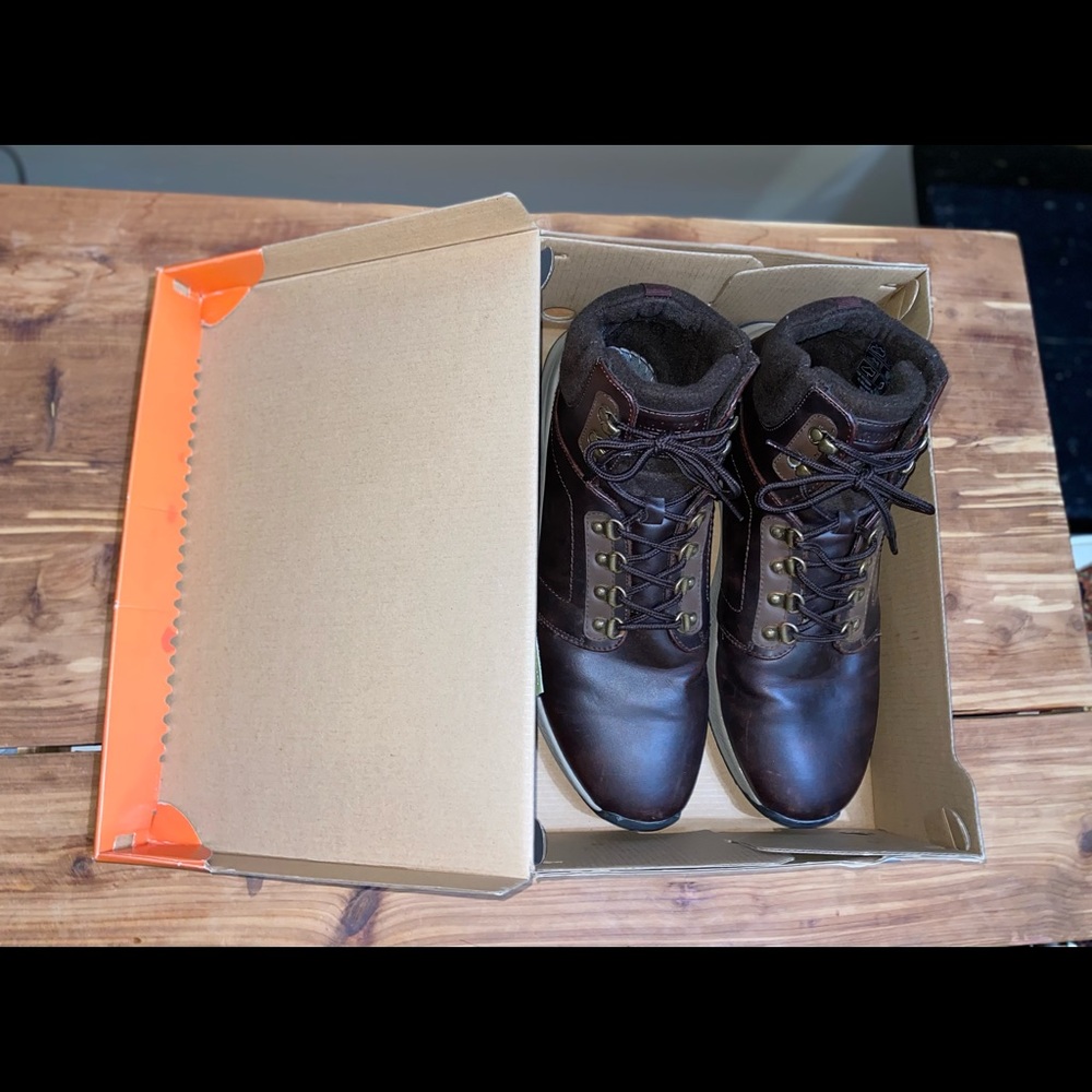 Khombu Men’s Nick outdoor leather boots - 13M